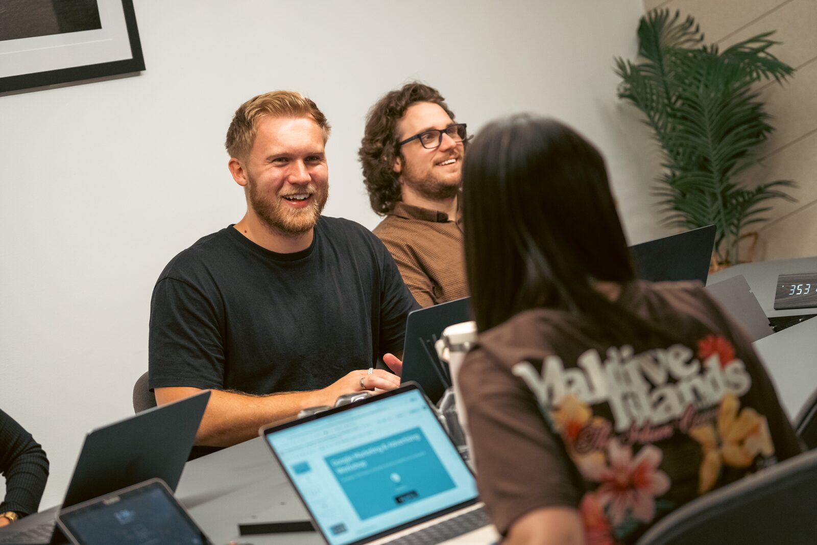 A working session in our space